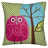 Owl Nature Decorative Pillow (16 x 16)
