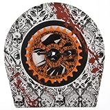 The Shadow Conspiracy Crank and Bones BMX Bike Sprocket - 25T - Matte October Orange