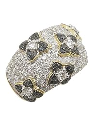 14k Yellow Gold 2.35ctw Diamond Cocktail Ring 17055Y Size 8
