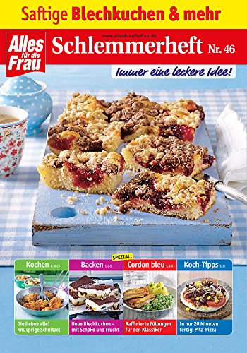 Schlemmerheft Nr. 46: Saftige Blechkuchen und mehr (German Edition)