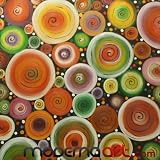 Wonder Wall--Oil Painting--39x39x1.5 Pre-Stretched
