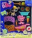 Littlest Pet Shop Deluxe Playset Hungriest Cow and Pig