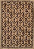 IMAGE OF Tommy Bahama lotsa pineapples white Rectangle 5.50 x 7.50 Area Rug