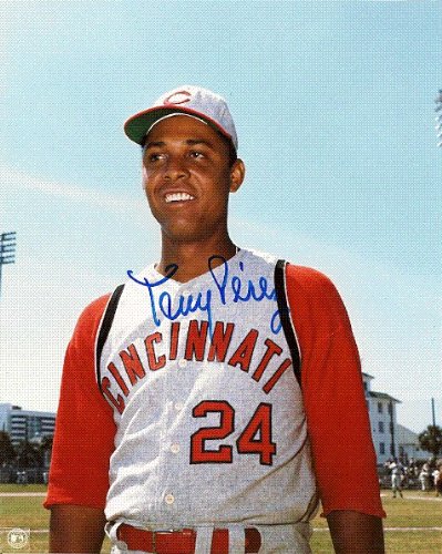Autographed/Hand Signed Tony Perez Cincinnati Reds 8x10 Photo