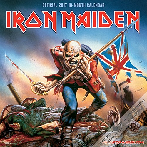 Iron Maiden 2017 Wall Calendar