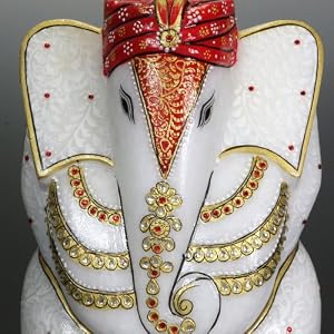 Modern Marble Ganesh Statue