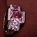 Yazilind 9mm*11mm Emerald Cut Pink Cubic Zirconia Alloy Size 8 Ring