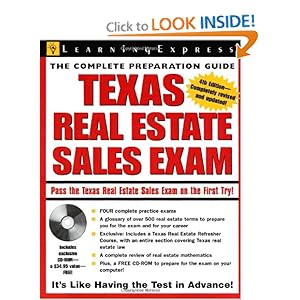 Texas Real Estate Sales Exam LearningExpress Editors