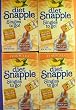 Diet Snapple Singles to Go PeachTea (6 Sticks in each box) 4 BOXES