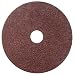 Weiler Tiger 5/8" Arbor, 4" Diameter, 36 Grit, Aluminum Oxide, Fiber Backing, Resin Fiber Disc