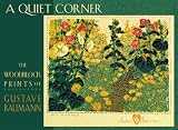 Gustave Baumann - A Quiet Corner Standard Boxed Note Card Set, 20 Blank Greeting Cards in 4 Different Styles