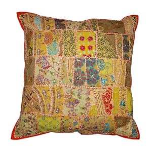 Friendship Day Gifts Lovely Home Decor Art Rajrang Patch Work and Mirror and Embroidery... by 