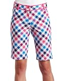 Puma Golf Women's Novelty Bermudas (White/Heliotrope, 2)