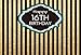 Yeele 7x5ft Boy 16th Birthday Party Backdrop Gold and Black Vertical Stripes Decoration Banner Home Photography Background Teenagers Students boy Portraits Photo Booth Shoot Props
