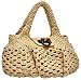 Ferragamo Tan Woven Marisa Bag 21-8484IV