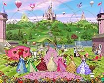 Wall Tastic Fairy Princess Mural
