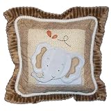 CoCaLo Sahara Elephant Decorative Pillow - Brown/ Tan by 