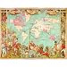 Old World Map 1000+pc Jigsaw Puzzle by Antique Maps