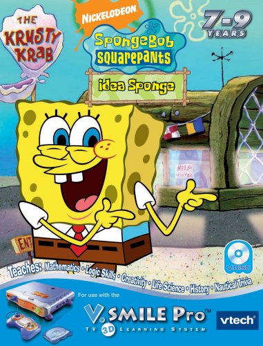 Childrens Toyshop  Toys : VTech V.Smile Pro Learning Game: SpongeBob SquarePants: Idea Sponge