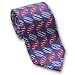 DNA Double Helix Molecule - Men's Silk Necktie