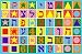 LA Rug Hebrew Numbers and Letters Rug 5 3 x7 6 