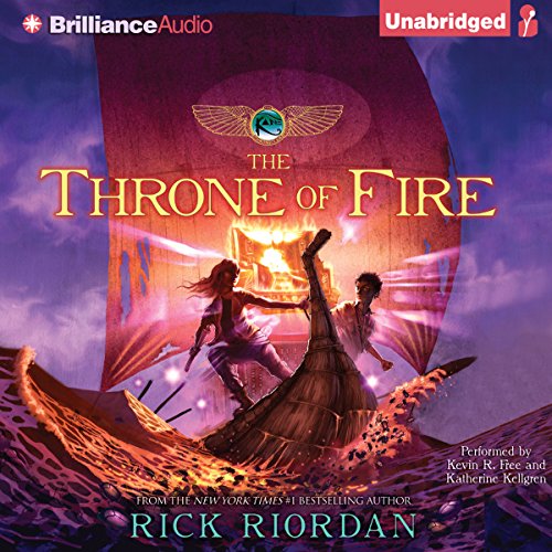 The Throne of Fire: Kane Chronicles, Book 2