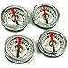 4 Mini Compasses Pocket Navigation Testing Clock Tool