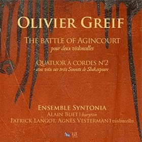 Greif: The Battle of Agincourt - Quatuor � Cordes No. 2