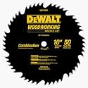 DeWalt DW7150PT 10-Inch 50 Tooth ATB Combination Saw Blade with 5/8-Inch Arbor and Tough Coat Finish