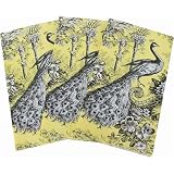 Novelty Animal Design Print Guest Towels or Buffet Napkins, Pack of 15