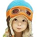 APAS Unisex Baby Winter Warm Cap Hat Beanie Pilot Aviator Cartoon Knit Toque
