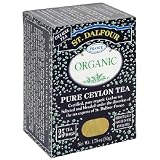 Review St. Dalfour  / St. Dalfour Organic Tea, Pure Ceylon, Tea Bags, 25-Count Boxes (Pack of 12)