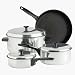 Mirro Classic 7-pc. Cookware Set - Silver Brushed Aluminum