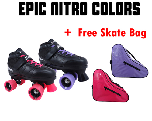 Epic Super Nitro Colors Quad Speed Skates