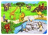 Produkt-Bild: Ravensburger 03601 - Tiere im Zoo - 10 Teile Holzpuzzle