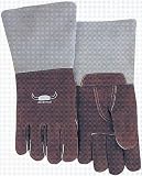 Welding Glove - High Heat - 14 - Reinforced Thumb - 1 Pair - Large - Lava Brown