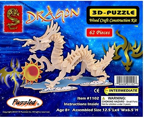Wanmei Animal Shape Dragon 3D Puzzle Child Kids Toys