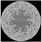 Heritage Lace Blossom 20-Inch Round Doily , Ecru, Set of 2