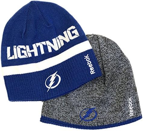 Tampa Bay Lightning Reebok 2014 Center Ice Player Reversible Knit Hat