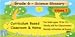 6th Grade Science Glossary # 1 : Learn and Practice Worksheets for home use and in school classrooms