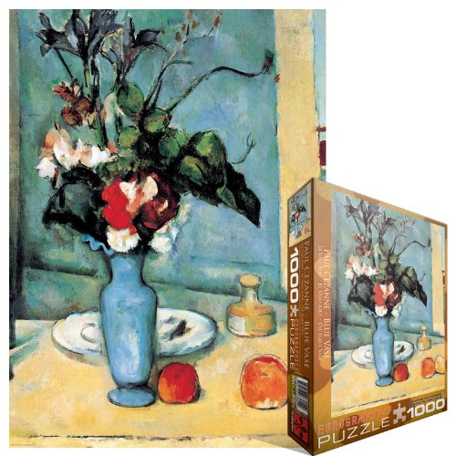 EuroGraphics Blue Vase by Paul Cezanne 1000 Piece Jigsaw Puzzle