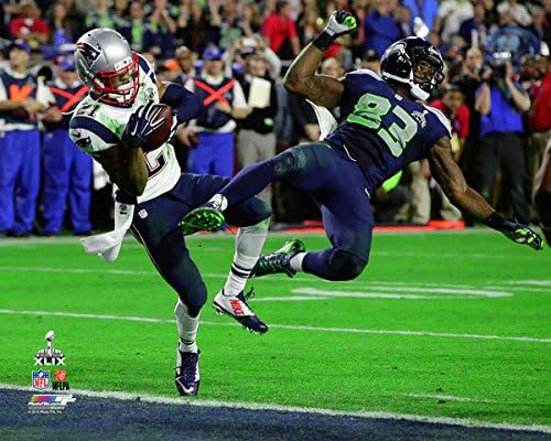 Malcolm Butler interception - NFL Super Bowl XLIX 8x10 Photo (New England Patriots)