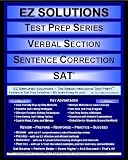 EZ Solutions - Test Prep Series - Verbal Section - Sentence Correction - SAT (Ez Test Prep)