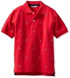 Kitestrings Boys 8-20 Embroidered Pique Polo