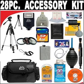 Click here to buy 28 Pc Ultimate Super Savings Deluxe Db Roth Accessory Kit For The Canon Digital Rebel XSI....