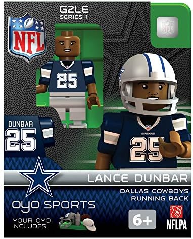 Lancer Dunbar OYO NFL Dallas Cowboys G2 Series 1 Mini Figure Limited Edition