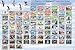 Laminated U.S. Migratory Bird Hunting and Conservation Stamps Poster