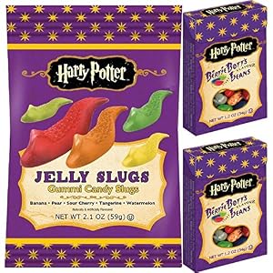 Amazon.com : Jelly Belly Harry Potter Bertie Bott's &amp; Jelly Slugs Candy ...