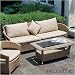 Loggia Wicker Sofa With Cushion