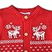 ZOEREA Unisex Newborn Baby Romper Long Sleeve Christmas Sweaters Coat Deer